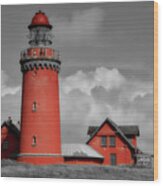 North Sea Lighthouse - Denmark #2 Wood Print