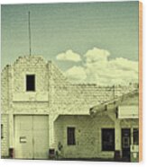 Old Gas Station - Truxon, Arizona #2 Wood Print