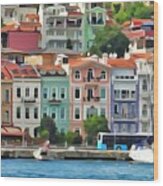 On The Bosphorus #2 Wood Print