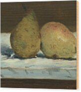 Pears #2 Wood Print