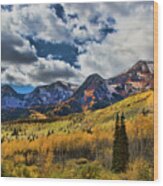 Rocky Mountain Fall #2 Wood Print