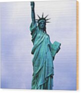 Statue Of Liberty #2 Wood Print