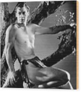 Tarzan, Johnny Weissmuller, 1932 #2 Wood Print