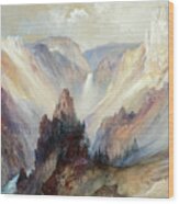 The Grand Canyon Of The Yellowstone #2 Wood Print