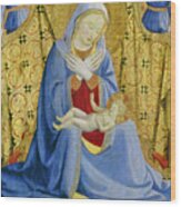 The Madonna Of Humility #2 Wood Print
