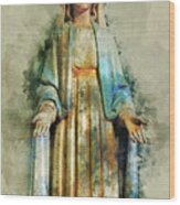 The Virgin Mary #2 Wood Print