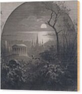 View From Greenwood Cemetery #2 Wood Print
