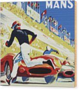 24 Hour Le Mans 1959 Wood Print