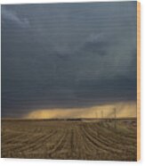 2nd Storm Chase Of 2018 001 Wood Print