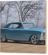 1966 Chevrolet Nova 'super Sport' #3 Wood Print