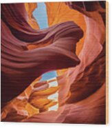 Antelope Canyon #3 Wood Print