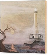 Lighthouse #3 Wood Print