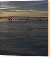 Mackinac Bridge #5 Wood Print