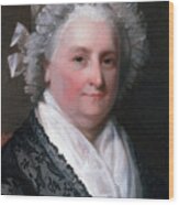 Martha Washington, American Patriot #3 Wood Print