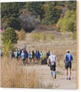 Pikes Peak Road Runners Fall Series Iii Race #4 Wood Print