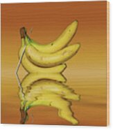 Ripe Yellow Bananas #3 Wood Print