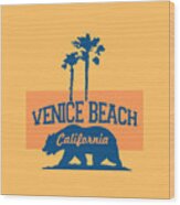 Venice Beach La. #3 Wood Print