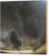 3rd Storm Chase Of 2018 045 Wood Print