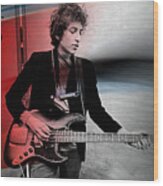 Bob Dylan #4 Wood Print