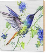 Hummingbird #4 Wood Print