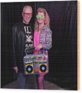 80's Dance Party At Sterling Events Center #5 Wood Print