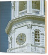 Historic Church Steeple In Charleston South Carolina Historic Di #5 Wood Print