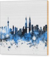 Kuala Lumpur Malaysia Skyline #5 Wood Print