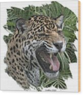 Jaguar #6 Wood Print