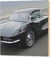 61 Corvette Fuelly Wood Print