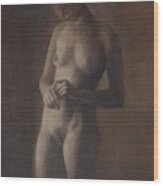 Nude Study #67 Wood Print