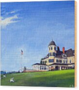Castle Hill Inn Newport Rhode Island #6 Wood Print