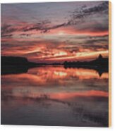 Lake Erie Sunset #7 Wood Print