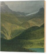 Mountain Landscape #10 Wood Print