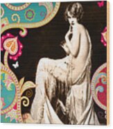 Nostalgic Seduction Goddess #35 Wood Print