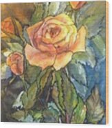 A Rose Without Thorns Wood Print