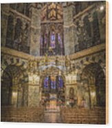 Aachen, Germany -  Cathedral - The Octagon Wood Print