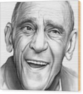 Abe Vigota Wood Print