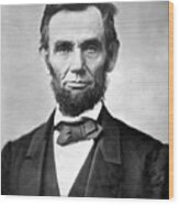 Abraham Lincoln Portrait - 1863 Wood Print