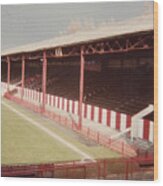 Afc Bournemouth - Dean Court - Se Main Stand 1- Late 1970s Wood Print