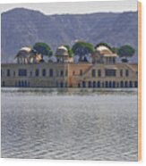 Afternoon. February. Jal Mahal. Wood Print