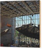 Air And Space Museum Wood Print