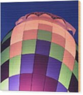 Air Balloon Wood Print