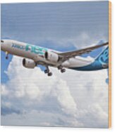 Airbus A330 Neo Wood Print