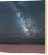 Alvord Desert Milky Way Wood Print