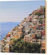 Amalfi Coast Wood Print