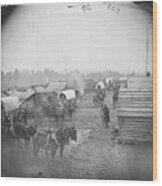 American Civil War Wood Print