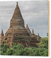 Ancient Temples Of Bagan 2 Wood Print