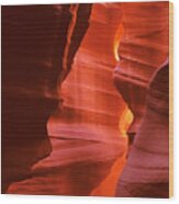Antelope Canyon 1 Wood Print