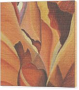 Antelope Canyon 4 - For Gloria Wood Print