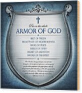 Armor Of God Wood Print